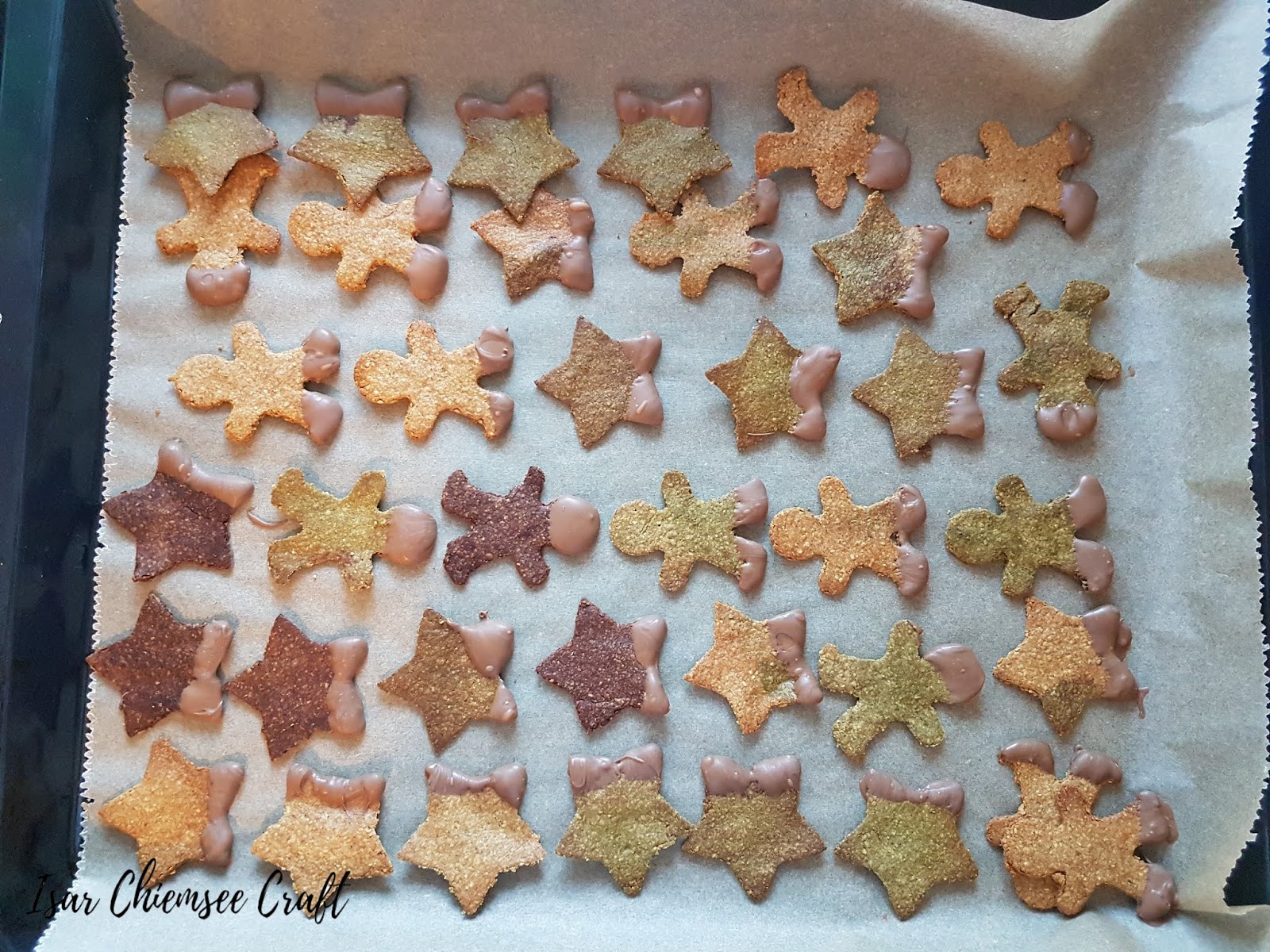 gesunde Haferflockenmehl Plätzchen mit Kokosblütenzucker