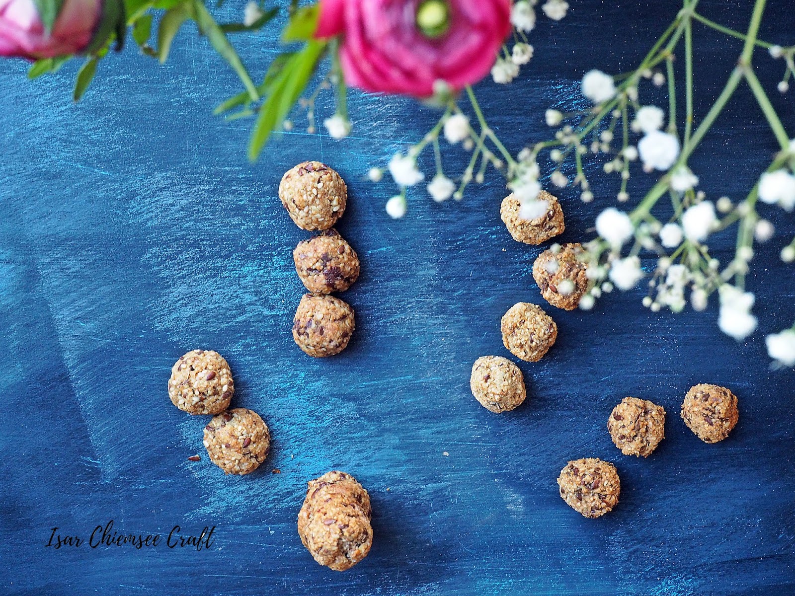 4 verschiedene Knuspermüslikugel Rezepte