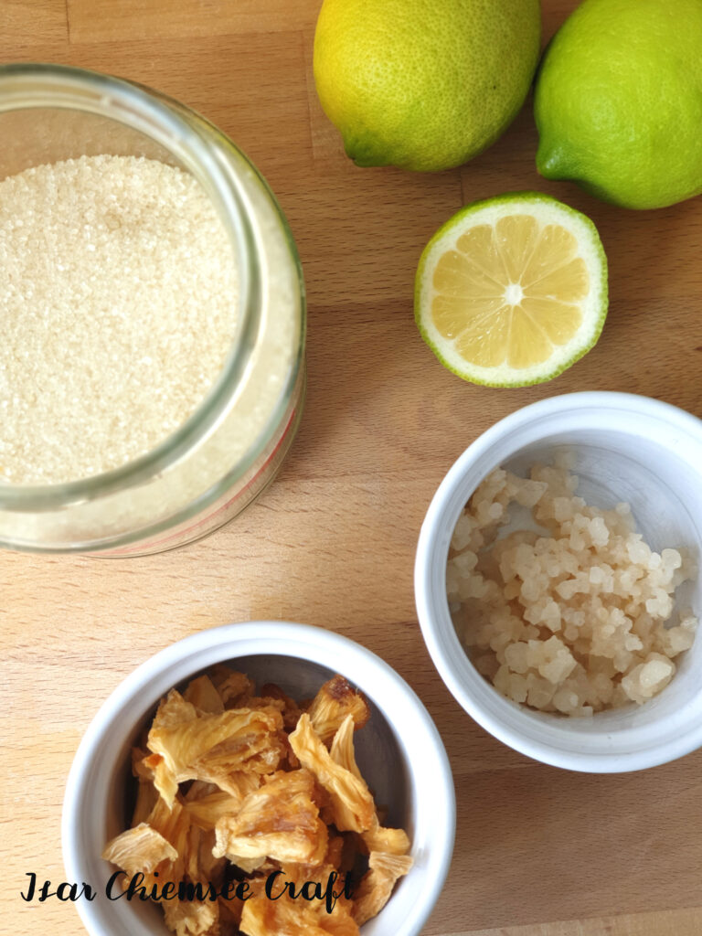 Wasserkefir Zutaten Ananas