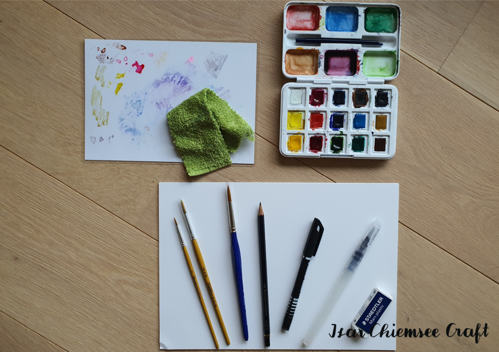 Watercolor Basics Wasserfarben Aquarell malen