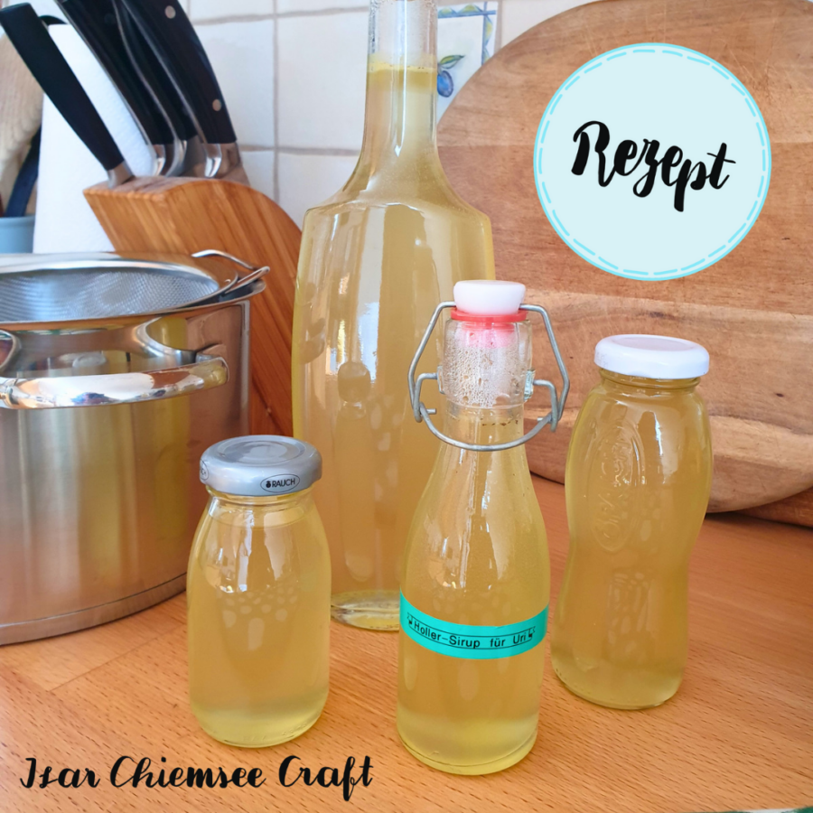 Holundersirup selber machen – das beste Rezept – Isarchiemseecraft